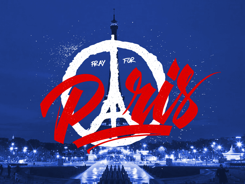 世界各地的设计师如何悼念法国恐袭悲剧